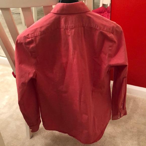 Express Dress Shirt “Fitted” S, Salmon color - Picture 2 of 3